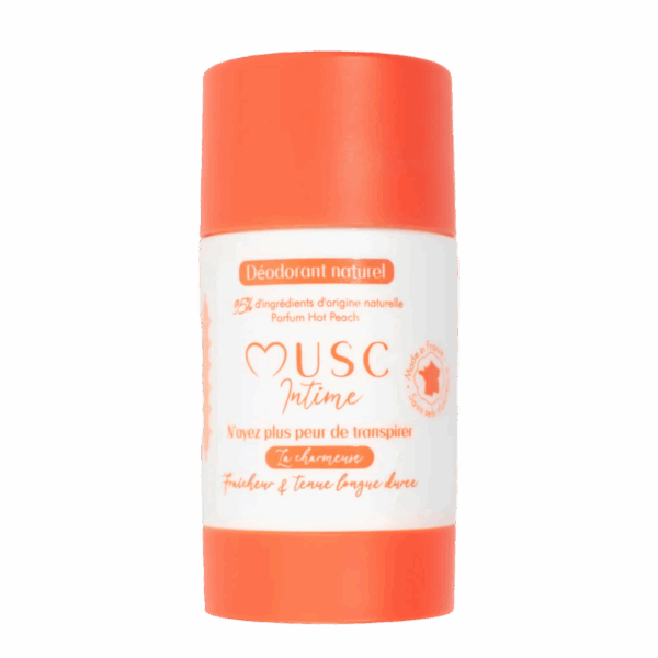 Musc Intime Hot Peach La Charmeuse Déodorant Naturel Efficace 50g Vegan