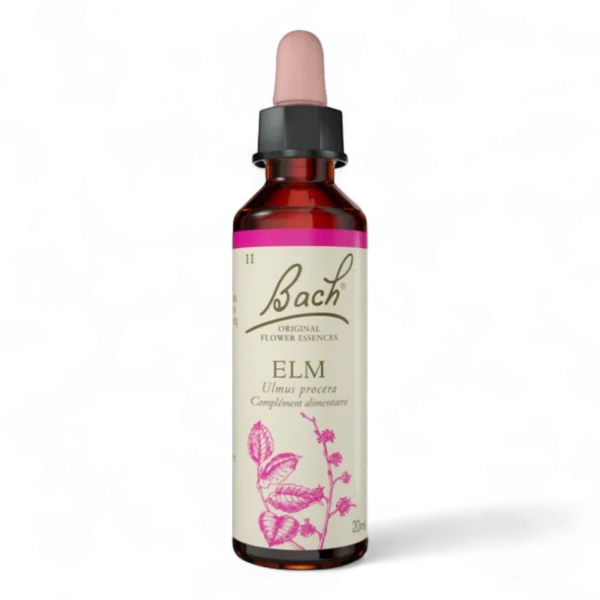 Fleur de Bach Bach Original - Fleur de Bach n°11 Elm (Orme) - 20ml - Élixir floral original du Dr Bach